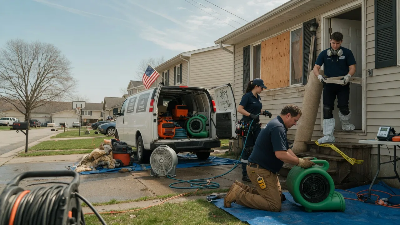 Water Damage Restoration in Northville, MI near me